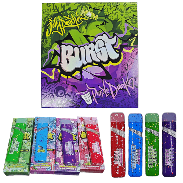 Burst empty disposable vape 2g