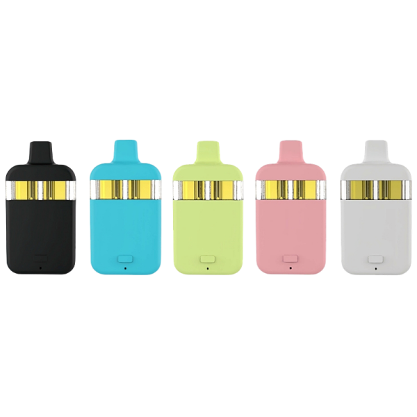 CBDTHC dual chamber empty disposable vape 3g