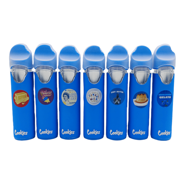 Cookies dual chamber empty disposable vape 1g(0.5g+0.5g)