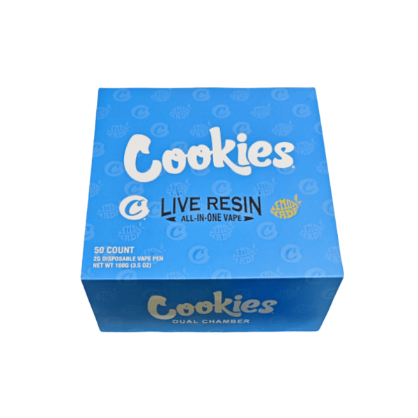 cookies dual empty disposable vape 2g(1g+1g)