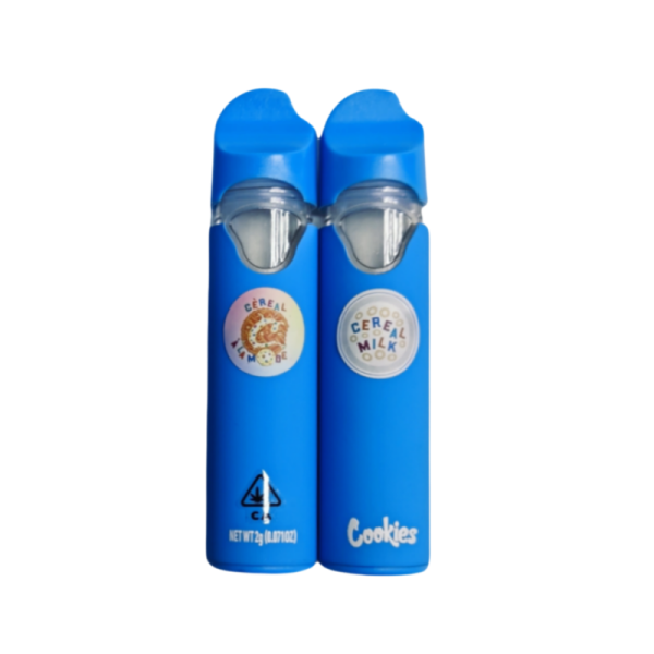 cookies dual empty disposable vape 2g(1g+1g)