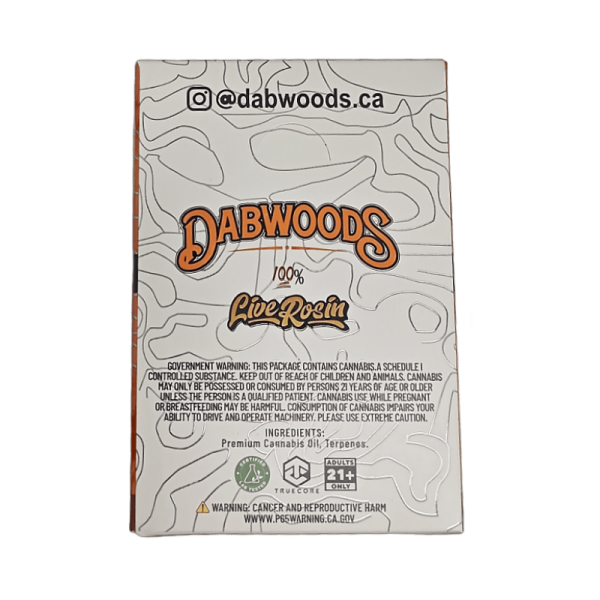 Dabwoods empty disposable vape 1g