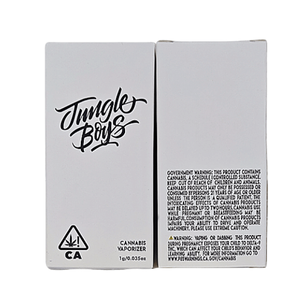 Jungle boys empty disposable vape 1g white