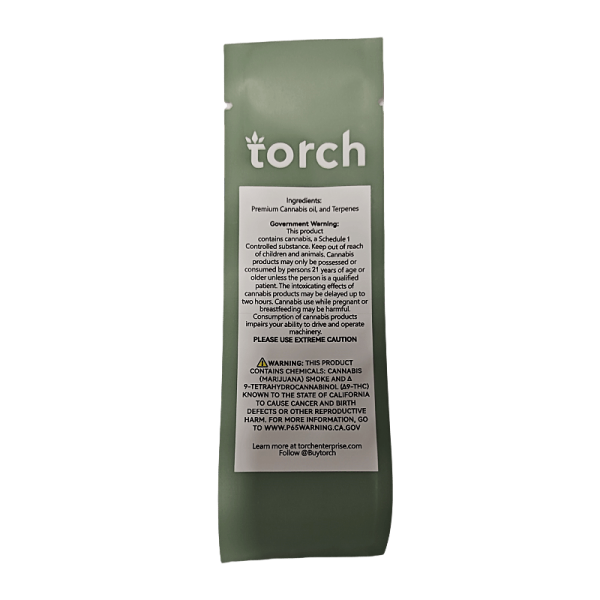 Torch empty disposable vape 2g