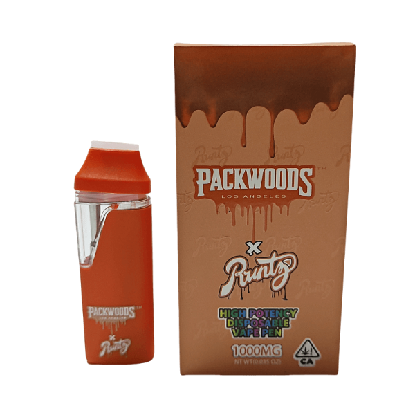 Packwoods x runtz empty disposable vape 1g