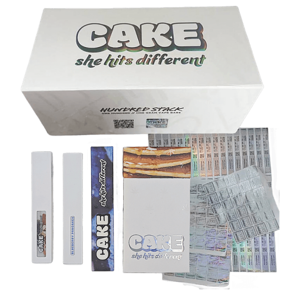 Cake empty disposable vape pen 1g