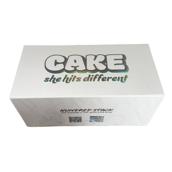 Cake empty disposable vape pen 1g