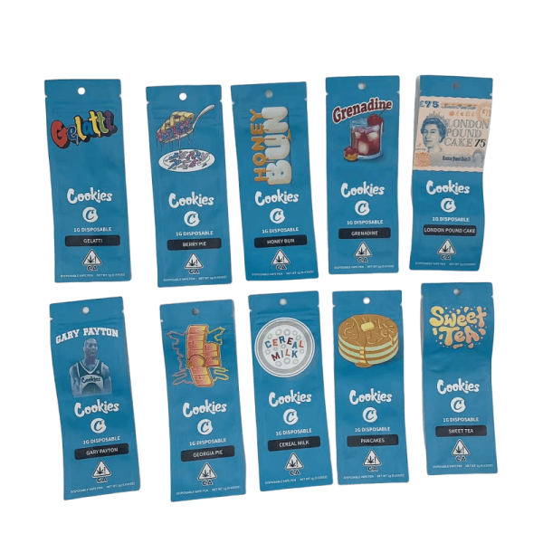 Cookies empty disposable vape 1g