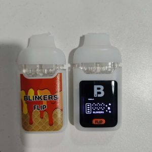 Blinkers Flip dual chamber device with integrated display