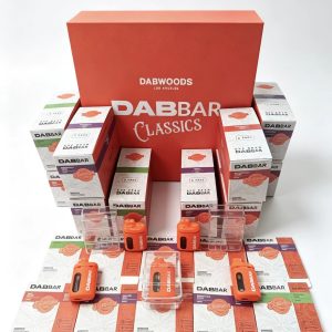 DABBAR 1G 1.0ml vape hardware with integrated display