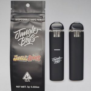 Jungle Boys 1G empty vape pen hardware in black